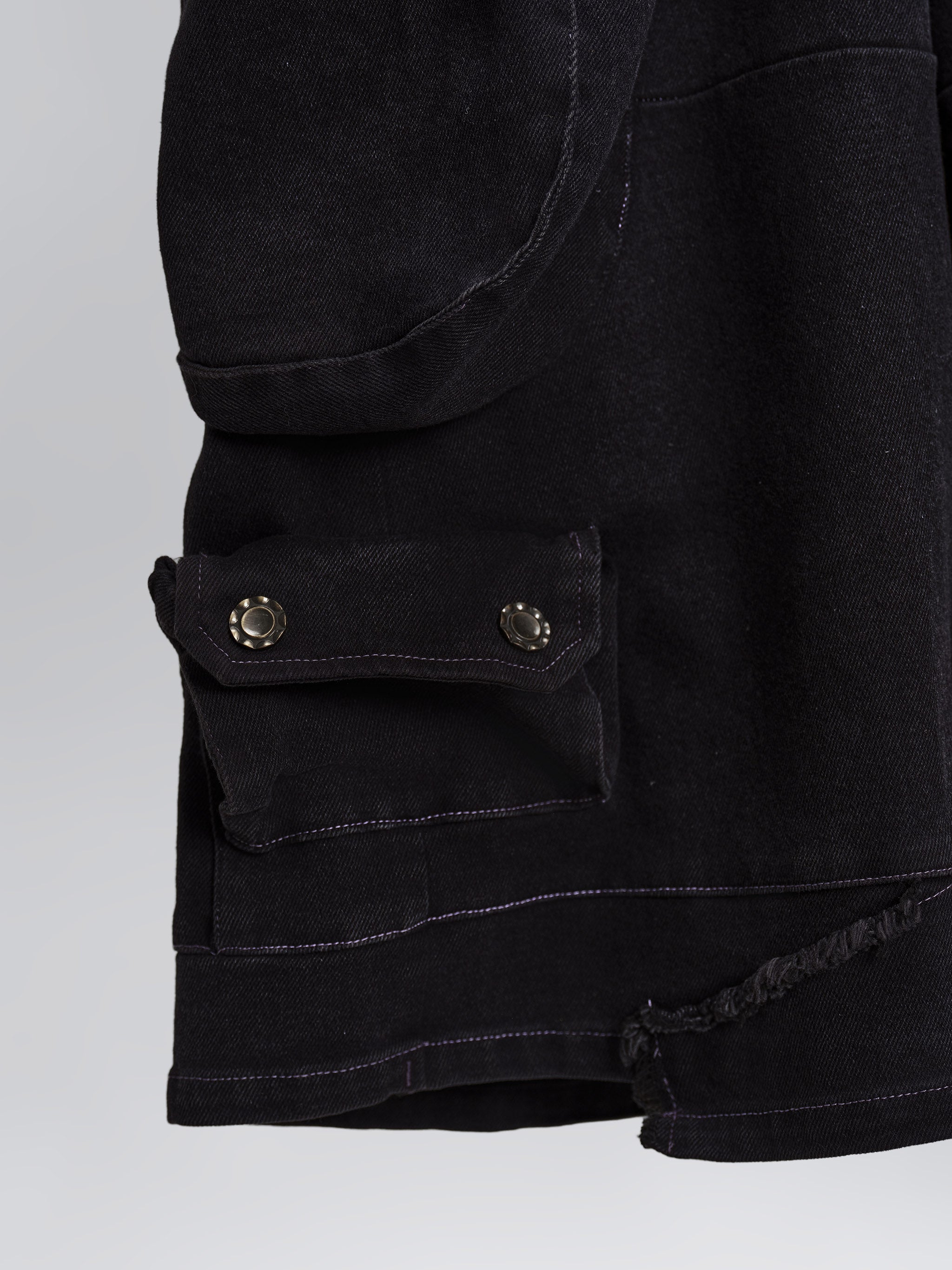 Traces of Stones Denim Shorts