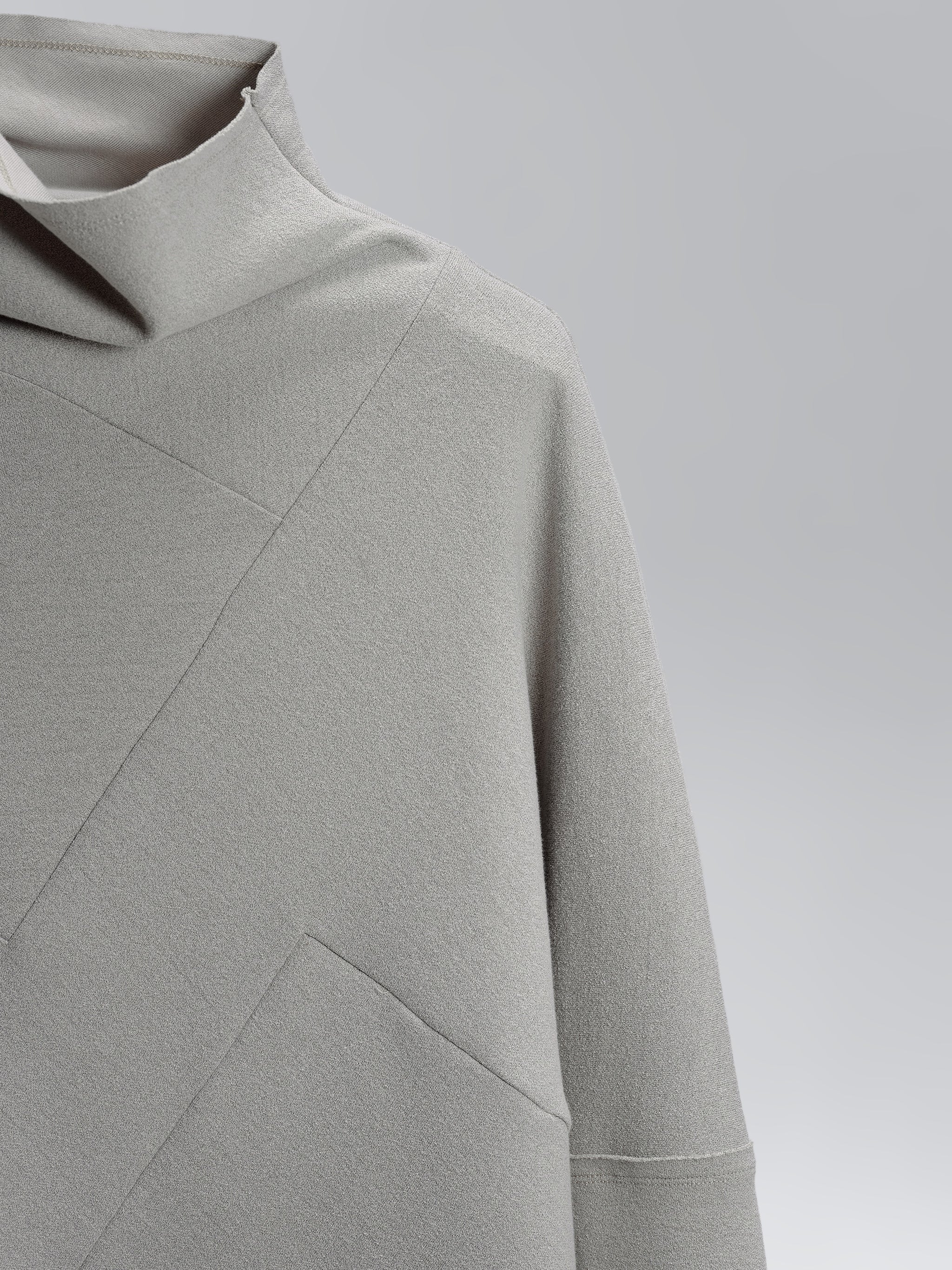 Asymmetric Long Sleeve(Grey)