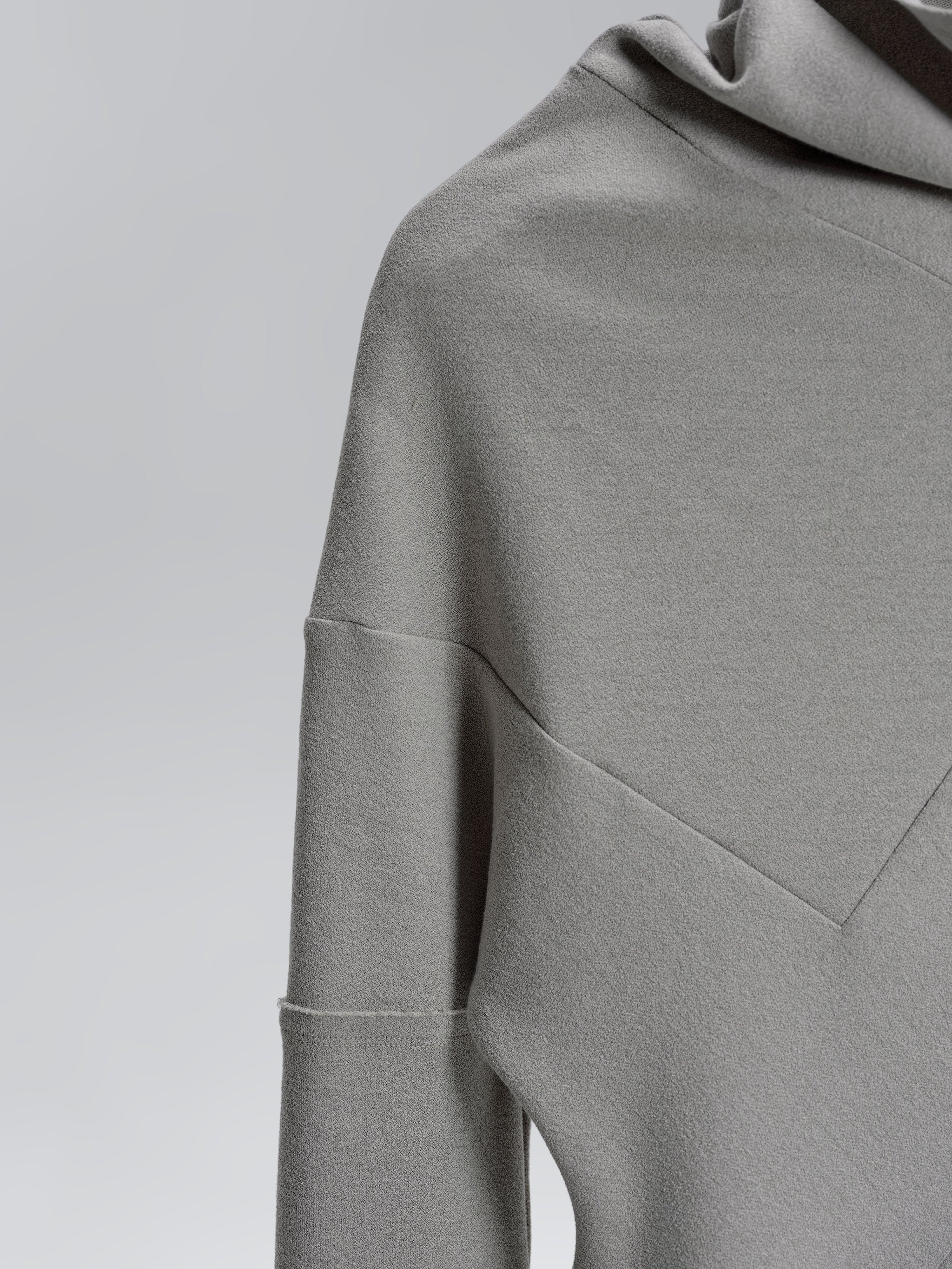 Asymmetric Long Sleeve(Grey)