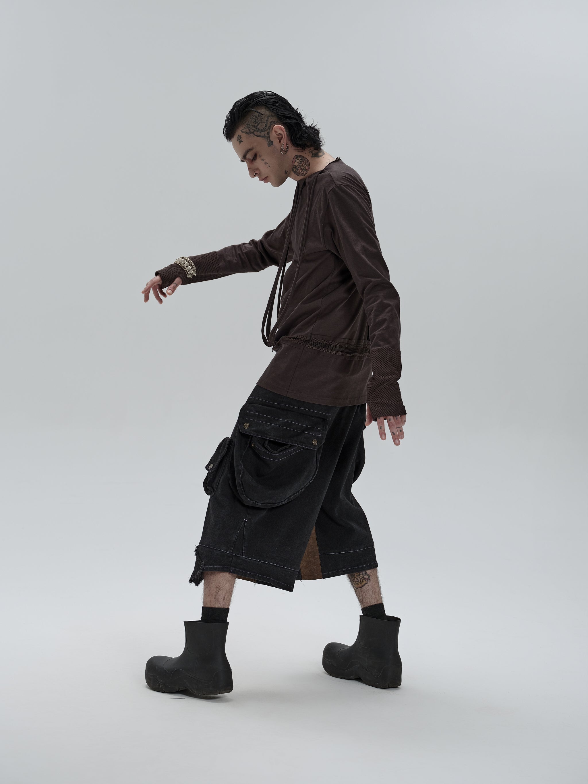 Karnak Temple Patchwork Long-Sleeve