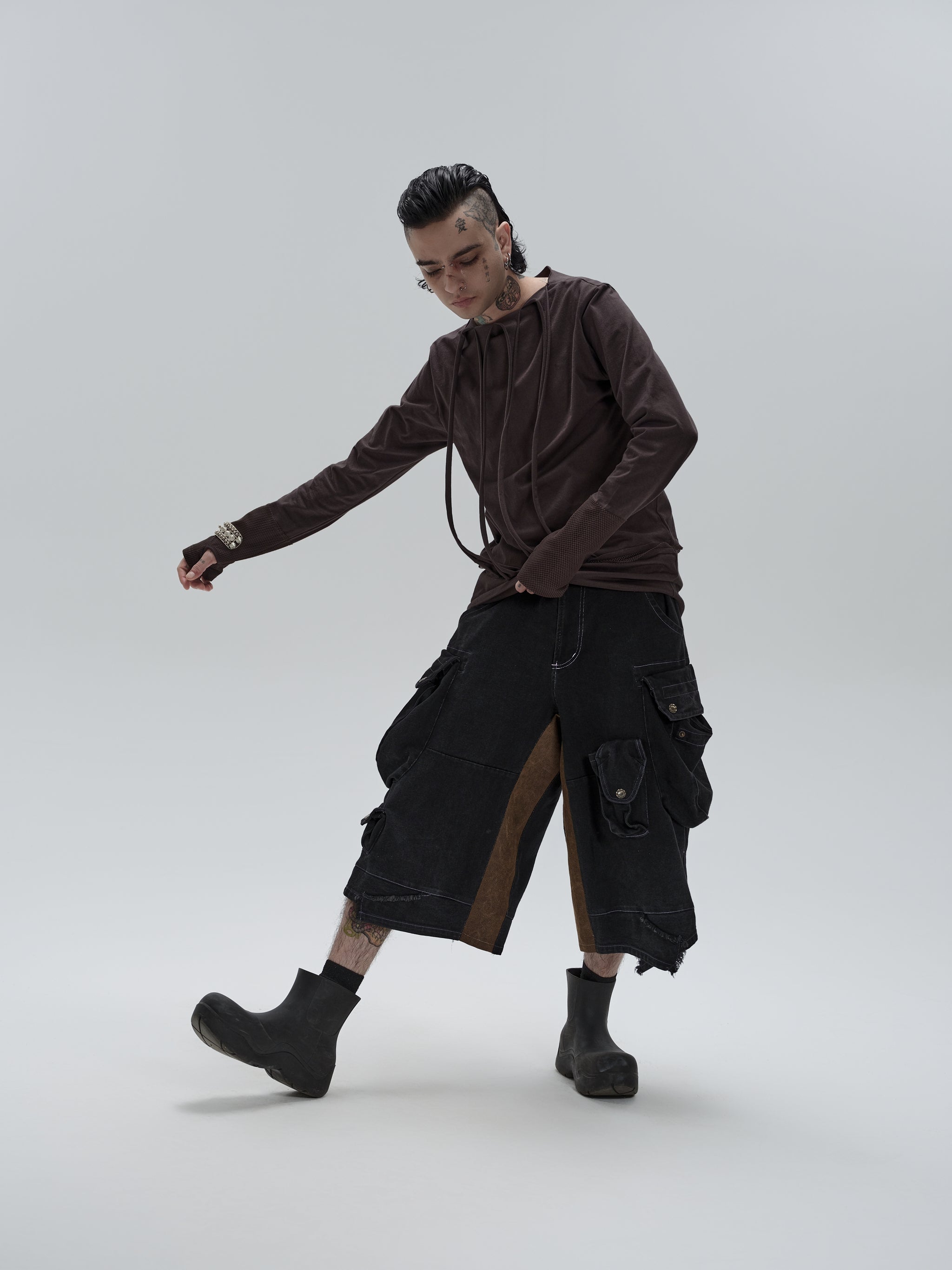Karnak Temple Patchwork Long-Sleeve