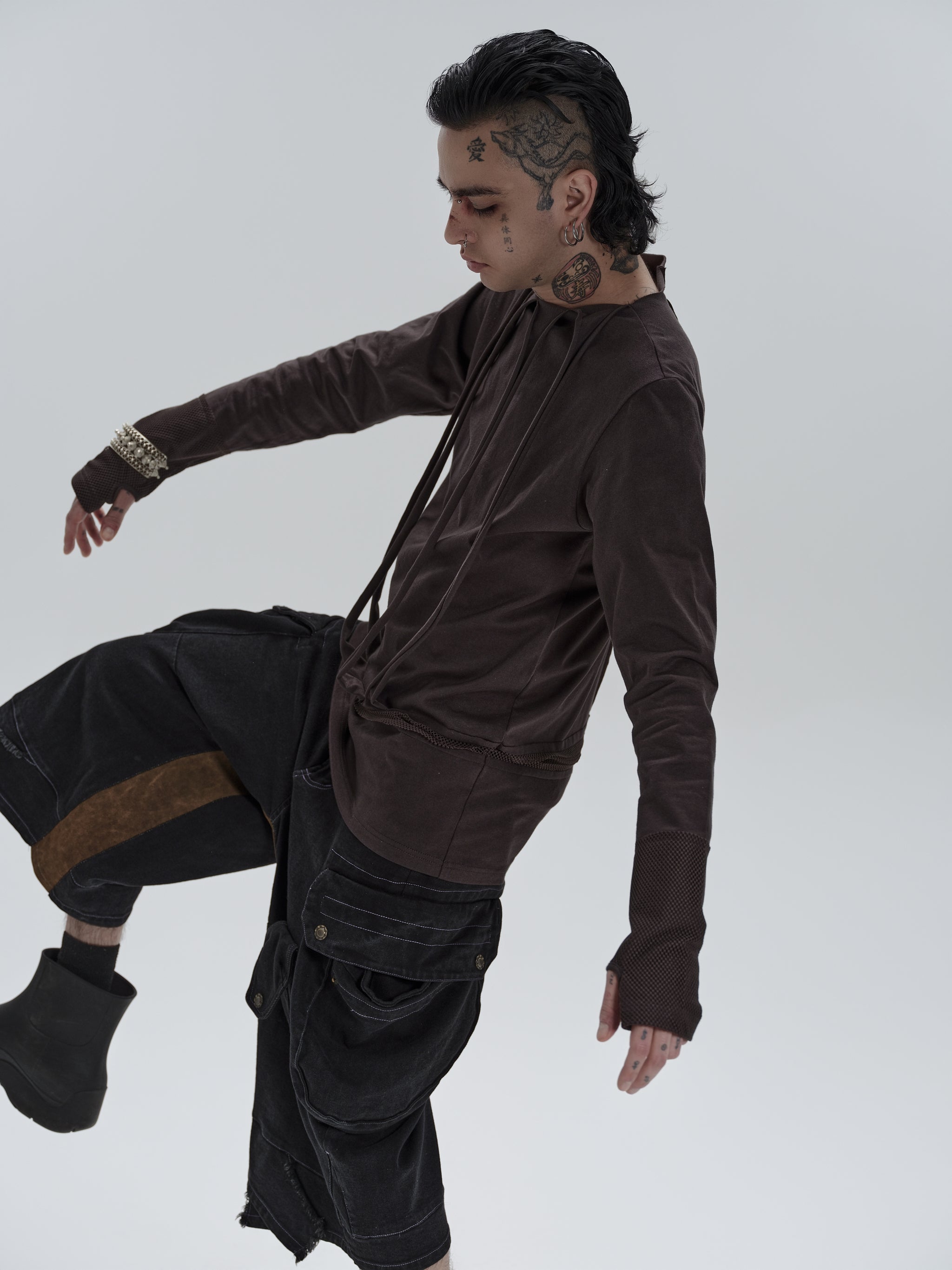 Karnak Temple Patchwork Long-Sleeve