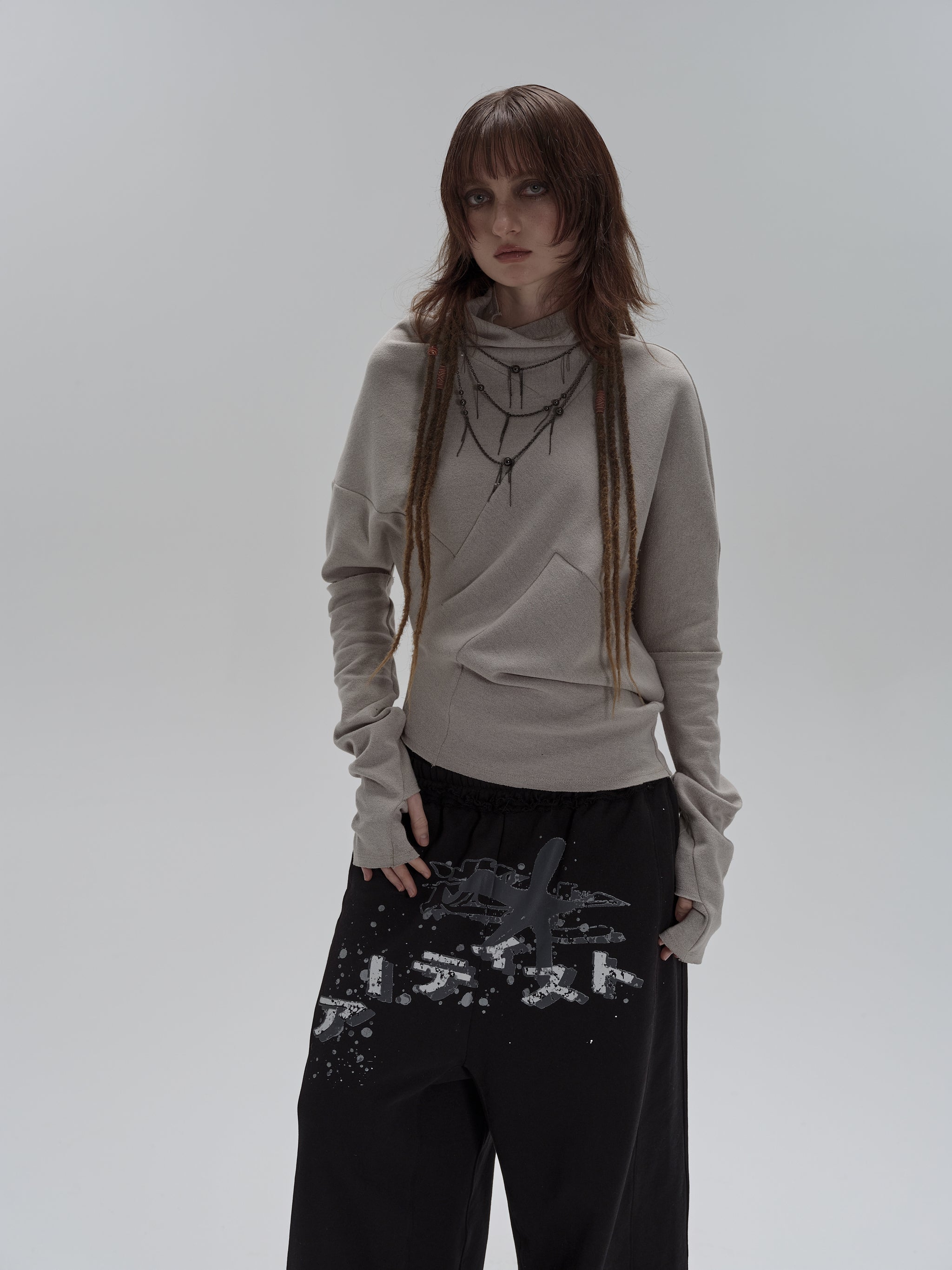 Escape Artist Splash-Print Wide-Leg Pants