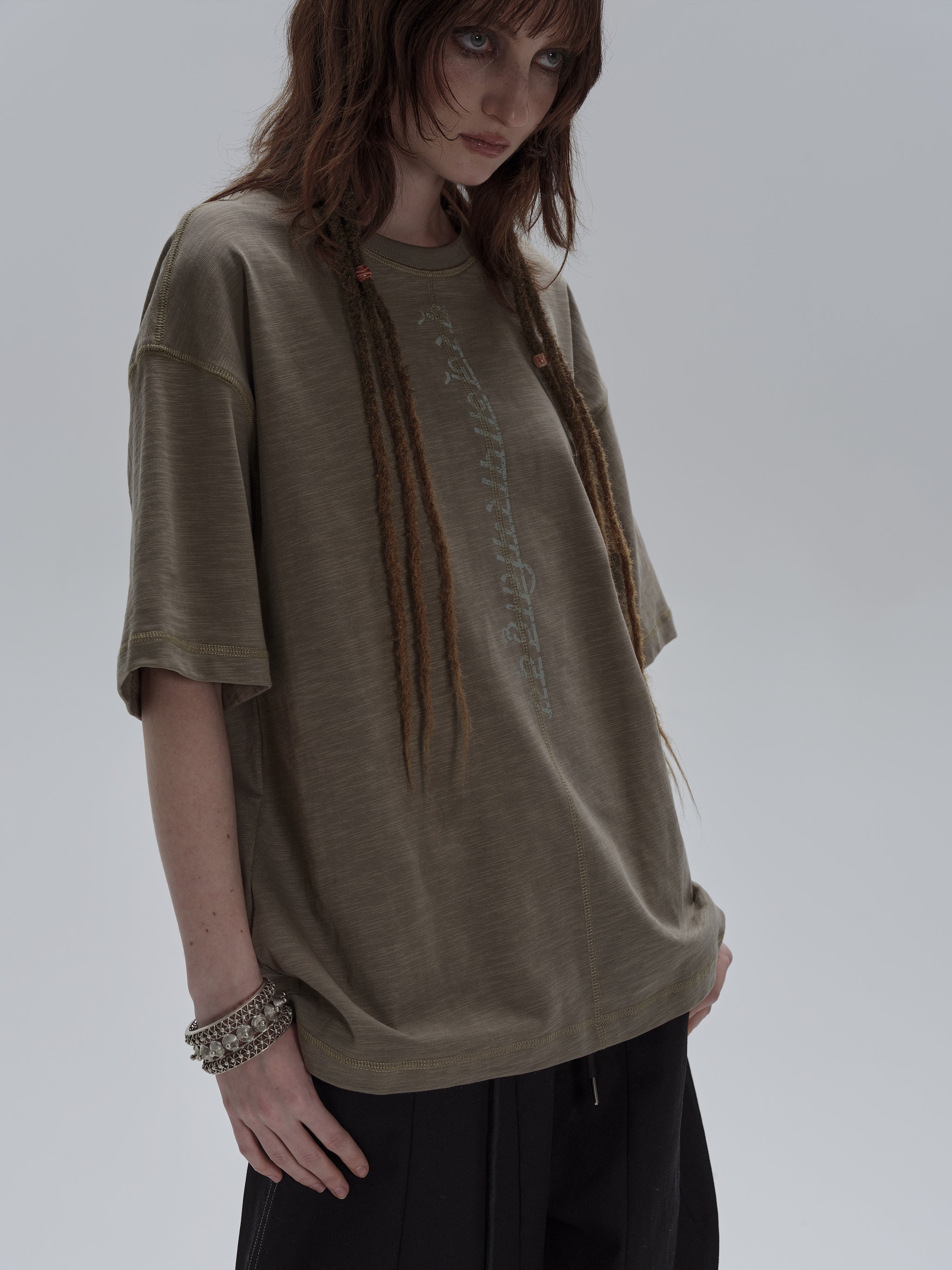 Heart Sutra Tee Shirt (Green)