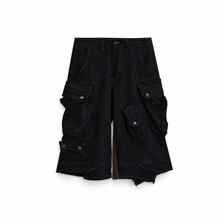 Traces of Stones Denim Shorts