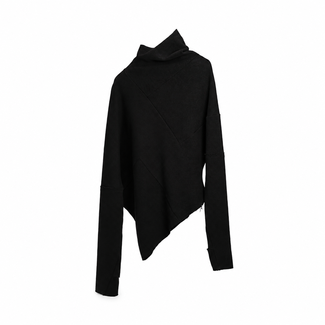 Asymmetric Long Sleeve（Black）