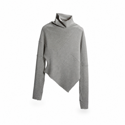 Asymmetric Long Sleeve（Grey）
